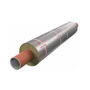 Цилиндры Роквул 30 x 32 мм кашированные фольгой (плотность 80кг/м3)