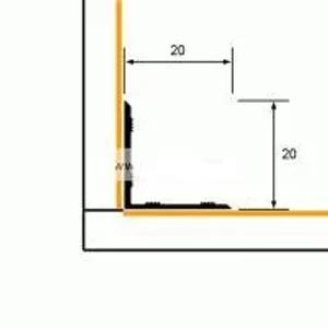 Порог АПУ 009 алюминиевый 900*20*20 мм угловой внутренний (14-дуб деревенский) Порог АПУ 009 алюминиевый 900*20*20 мм угловой внутренний (14-дуб деревенский)
