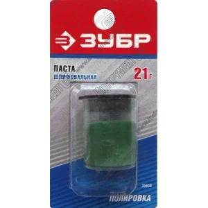 Паста ЗУБР шлифовальная, в пластиковом боксе, 21 гр Паста ЗУБР шлифовальная, в пластиковом боксе, 21 гр