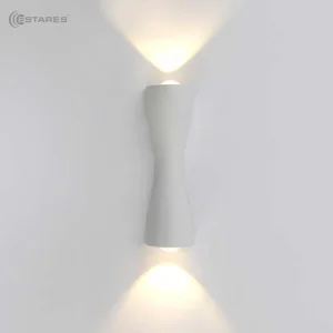 Бра светодиодное SAVIO 6W 2L-WW-160x60x50-WHITE-220-IP54 Бра светодиодное SAVIO 6W 2L-WW-160x60x50-WHITE-220-IP54