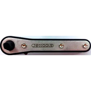 Минитрещетка Jettools двусторонняя для бит и головок 1/4