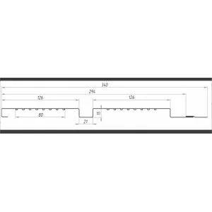 М/сайдинг Квадро брус (GL) Полиэстер RAL8017 (шоколад) толщина 0,45мм, размер 0,34*5.45 м.п. (в пленке)