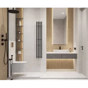 Плитка LAPARET Gio deco natural стена 30х89,5 матовая обрезная арт.LP3090B0121R