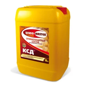 Огнебиозащита Wood Master КСД 10 кг (3 степени защиты) 2гр.огнезащиты ( Т-ра перевозки не ниже -5град)