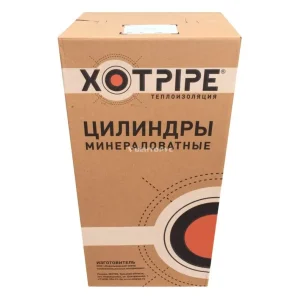 Цилиндры XOTPIPE 50 x 76 мм кашированные фольгой (плотность 100кг/м3)