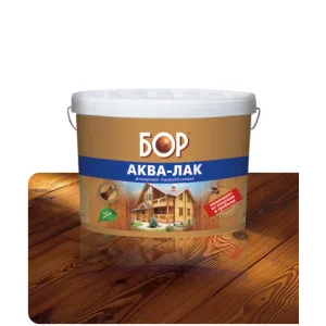 Аквалак БОР для наружных и внутренних работ ОРЕХ 9кг