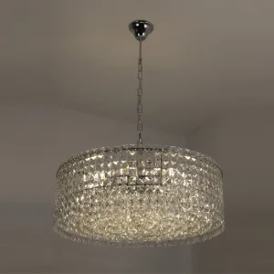 Люстра DIONA 8хЕ14-500х810-CHROME/CRYSTAL-220-IP20 Люстра DIONA 8хЕ14-500х810-CHROME/CRYSTAL-220-IP20