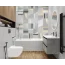 Плитка LAPARET Grip bianco стена 30x89,5 матовая обрезная арт.13133TR