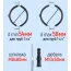 Хомут с гайкой 1 3/4" (54-58), шпилька-шуруп м8, дюбель пластиковый (Эльф)