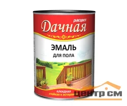 Эмаль ПФ-266 желто-коричневая 0,9кг Дачная Расцвет 3341
