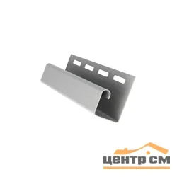 Профиль - J GL белый L=3м