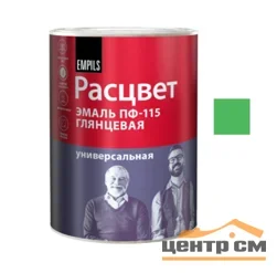 Эмаль ПФ-115 салатовая 0,9кг ТЗ РАСЦВЕТ ГОСТ 6465-76