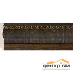 Багет интерьерный COSCA, "Венский лес", Плинтус 95, цвет "Венге", арт.153-1