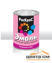 Эмаль ПФ-115 шоколадная 6кг РАСКРАС универсальная
