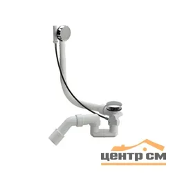 Слив-перелив VIEGA Simplex полуавтомат для стандартных ванн,с сифоном, 40/50 x 540, пластик/хром