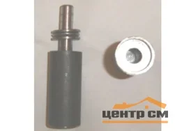 Петля гаражная с площадкой d16*100мм с шайбой