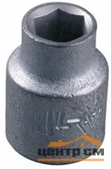 Головка торцевая, оцинкованная 1/2", 13мм "НИЗ"
