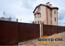 Ворота откатные Эстет PE RAL 8017 2*4,5м