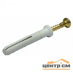 Дюбель-гвоздь 6x80 потай полипропилен SM-L (уп 100шт) Tech-KREP