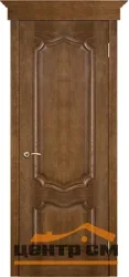 Дверь PORTE VISTA Премьера глухая каштан тон 11 80, шпон