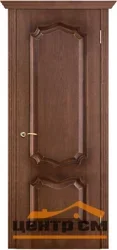 Дверь PORTE VISTA Премьера глухая патина голд 80, шпон