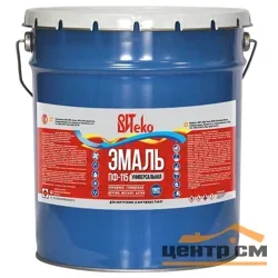Эмаль ПФ-115 красная 20 кг ВИТЕКО