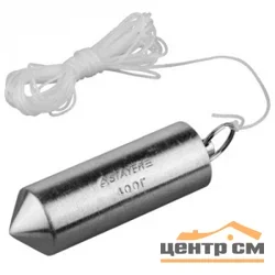 Отвес STAYER "MASTER" строительный со шнуром, 200г