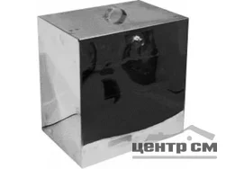 Бак нерж 125л под контур прямоугольный 500х500х500 (сталь AISI 439)