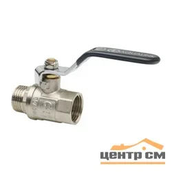 Кран шаровой FM 1/2 гайка-штуцер ручка AQualink