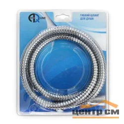 Шланг для душа конус имп (1/2") + имп (1/2") длина 1,5 м в блистере AQualine