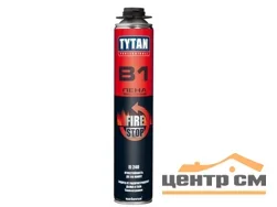 Пена монтажная профессиональная огнестойкая TYTAN Professional B1 750 мл