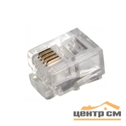 Джек телефонный 6P-4C 05-1012-3 (уп.100шт)