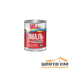 Эмаль ПФ-115 светло-серая 0,8 кг ВИТЕКО