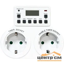 Розетка-таймер Feron (недельная) 3500W/16A 230V, TM25