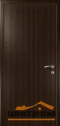 Дверь КАПЕЛЬ глухая 700*2000мм венге 3D пленка (полотно, врезка под замок, коробка 2,5 шт)