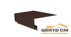 Планка приоконная широкая Grandline темный дуб 0,23*3м