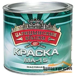 Краска МА-15 зеленая "Царицынские краски" 5 кг