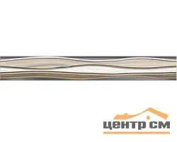 Плитка AlmaCeramica Плессо бордюр 67х500*8,5мм (рельеф) арт.BWU53PLS406