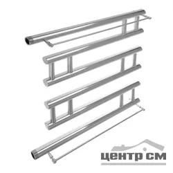 Полотенцесушитель Квадро 3 KS-3 600х700 1", с полочкой