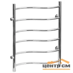 Полотенцесушитель Классика Волна К-8 600х600 1", 6 перекладин (боковое универсальное подключение) (500)