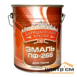 Эмаль ПФ-266 красно-коричневая 5кг Царицынские краски