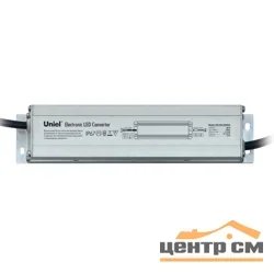 Блок питания 40Вт, 12В, IP67, Uniel UET-VAL-040A67
