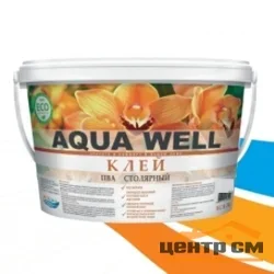 Клей ПВА столярный Aqua Well 0,9 кг