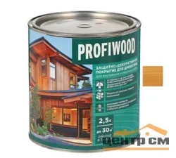 Защитно-декоративное покрытие для древесины EMPILS PROFIWOOD орегон 2,3 кг