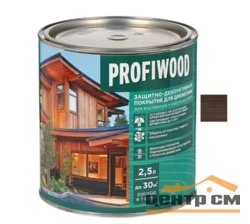 Защитно-декоративное покрытие для древесины EMPILS PROFIWOOD палисандр 2,3 кг
