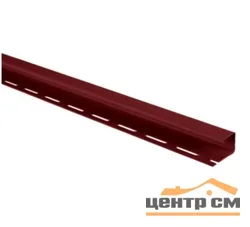 J-профиль Альтапрофиль "Канада Плюс" Премиум L=3м красный Т-15