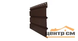Софит акриловый Т4 GL частично перфорированный темный дуб 0,303х3м S=0,909м2