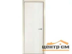 Дверь VERDA ВЕРТИКАЛЬ-1 стекло белое, бьянко 60, шпон