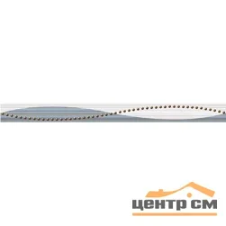 Плитка НЕФРИТ Меланж голубой бордюр 50*4