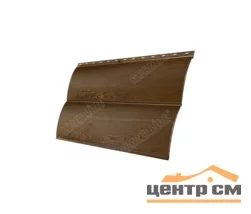 М/сайдинг Блок-Хаус новый (GL) Принт Элит Античный дуб толщина 0,45мм, размер 0,361*0.88 м.п.